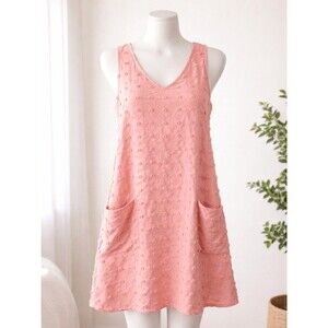 Shein Women's Sleeveless A-Line Summer Dress With Two Pockets Size Small EUC